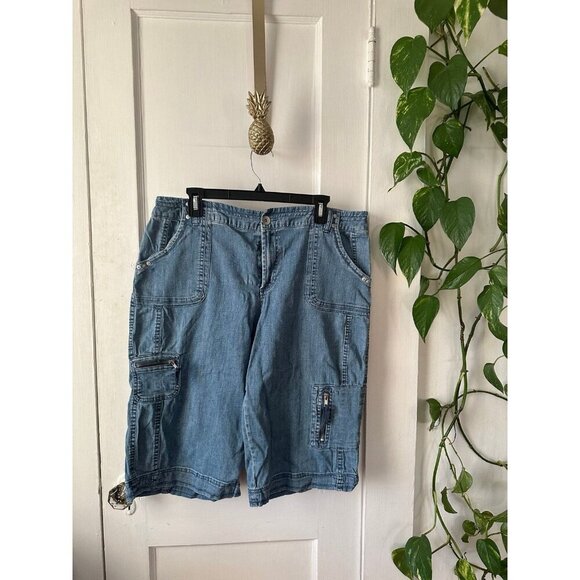 Style & Co women’s size 14 denim shorts - Picture 1 of 8